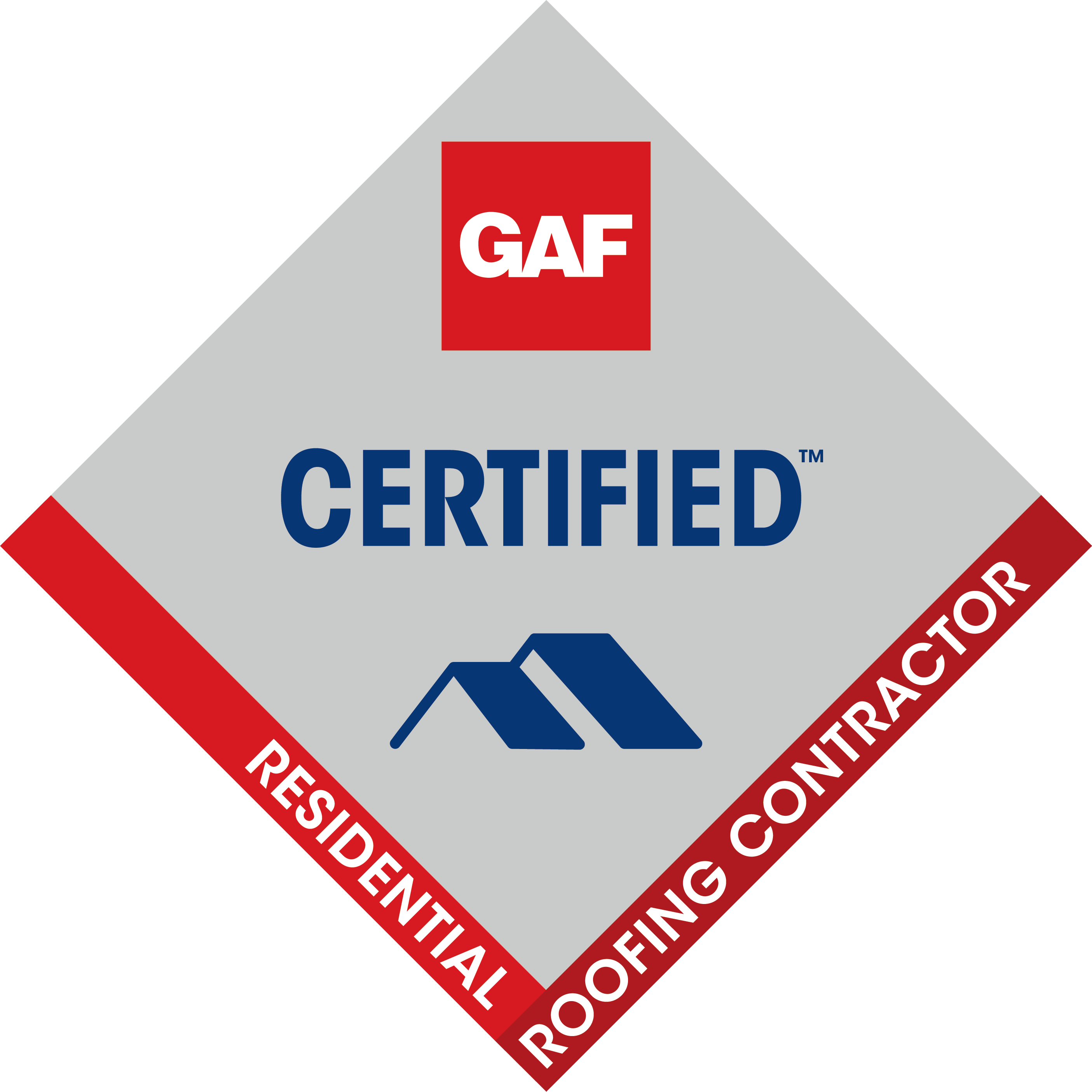 GAF Certified Residential Roofing Contractor